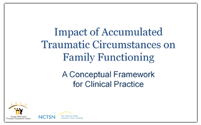 Impact of Accumulated Traumatic Circumstances on Family Functioning